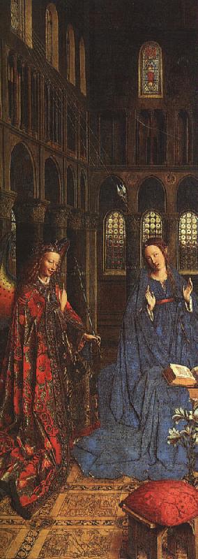 Jan Van Eyck The Annunciation   9